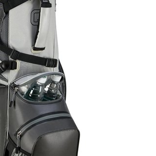 Big Max AQUA Hybrid 4 stand bag, grigio/argento(nero)