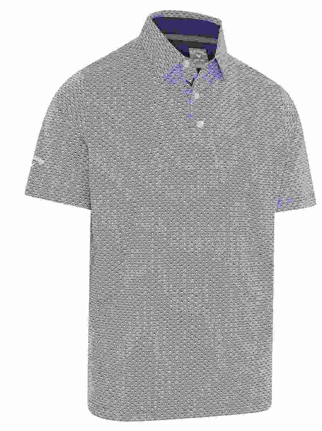 Callaway All Over Trademark polo da uomo, peacoat