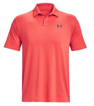 Under Armour T2G polo uomo, venom red