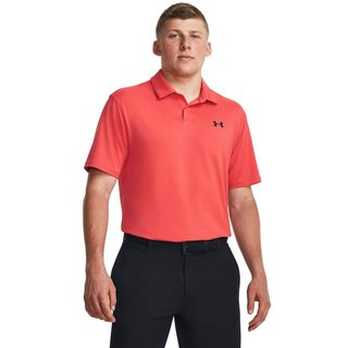 Under Armour T2G polo uomo, venom red