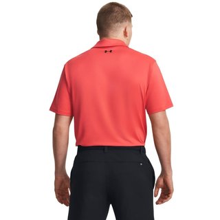 Under Armour T2G polo uomo, venom red