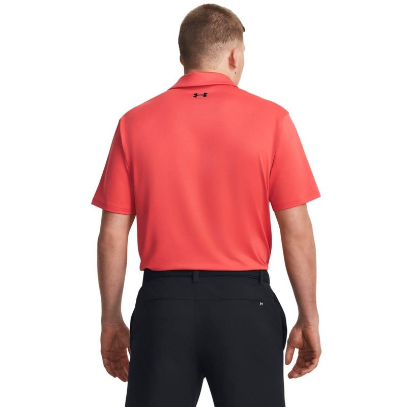Under Armour T2G polo uomo, venom red