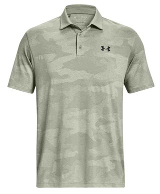 Under Armour Playoff Camo Jacquard polo da uomo, grove green
