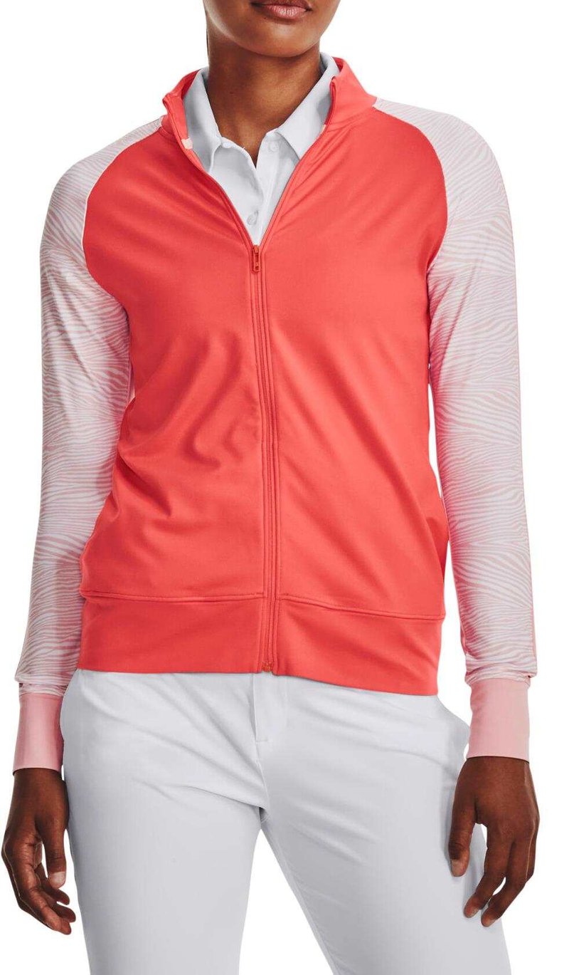 Under Armour Storm Midlayer felpa donna, venom red