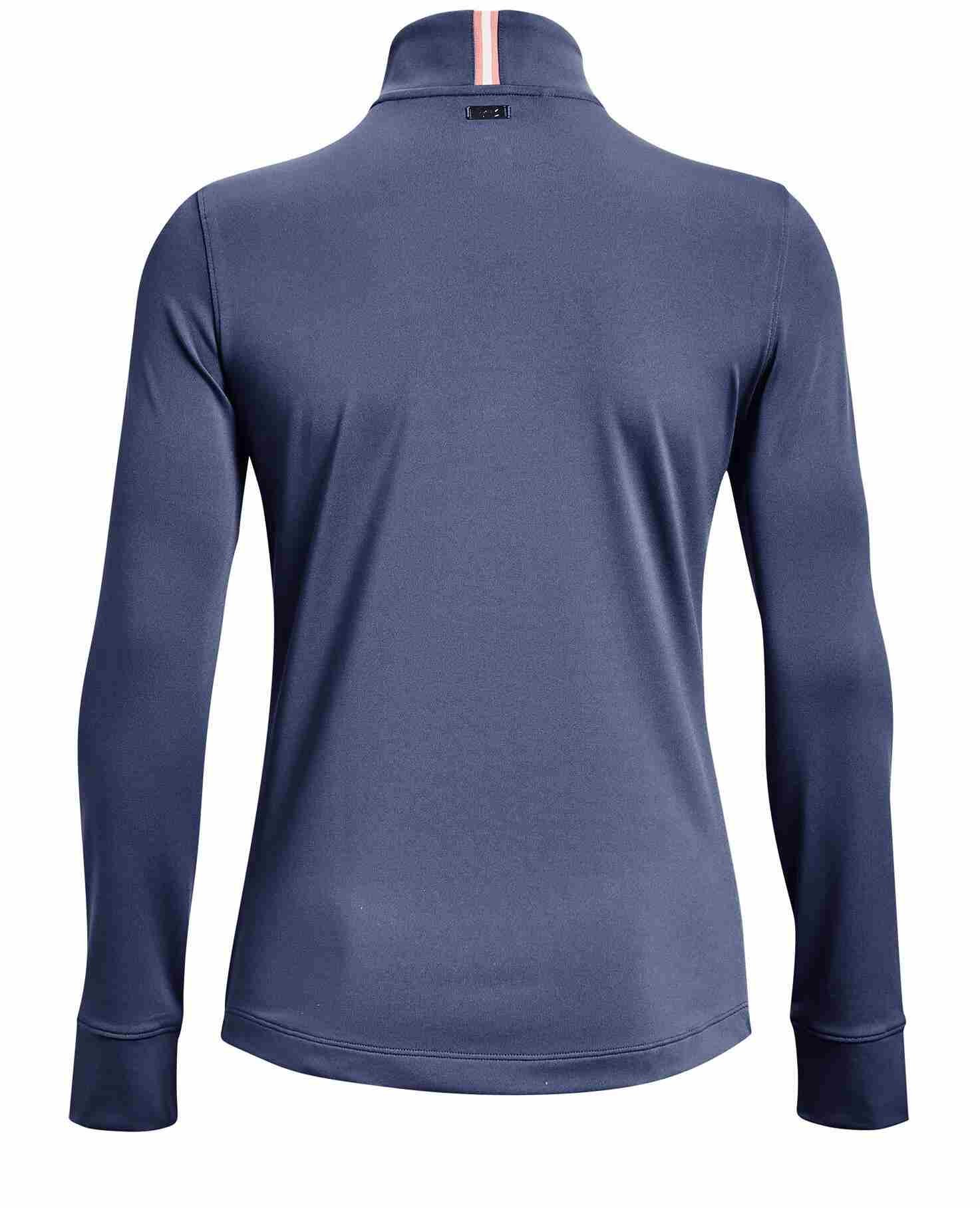 Under Armour Playoff 1/4 Zip felpa da donna, hushed blue
