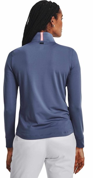 Under Armour Playoff 1/4 Zip felpa da donna, hushed blue