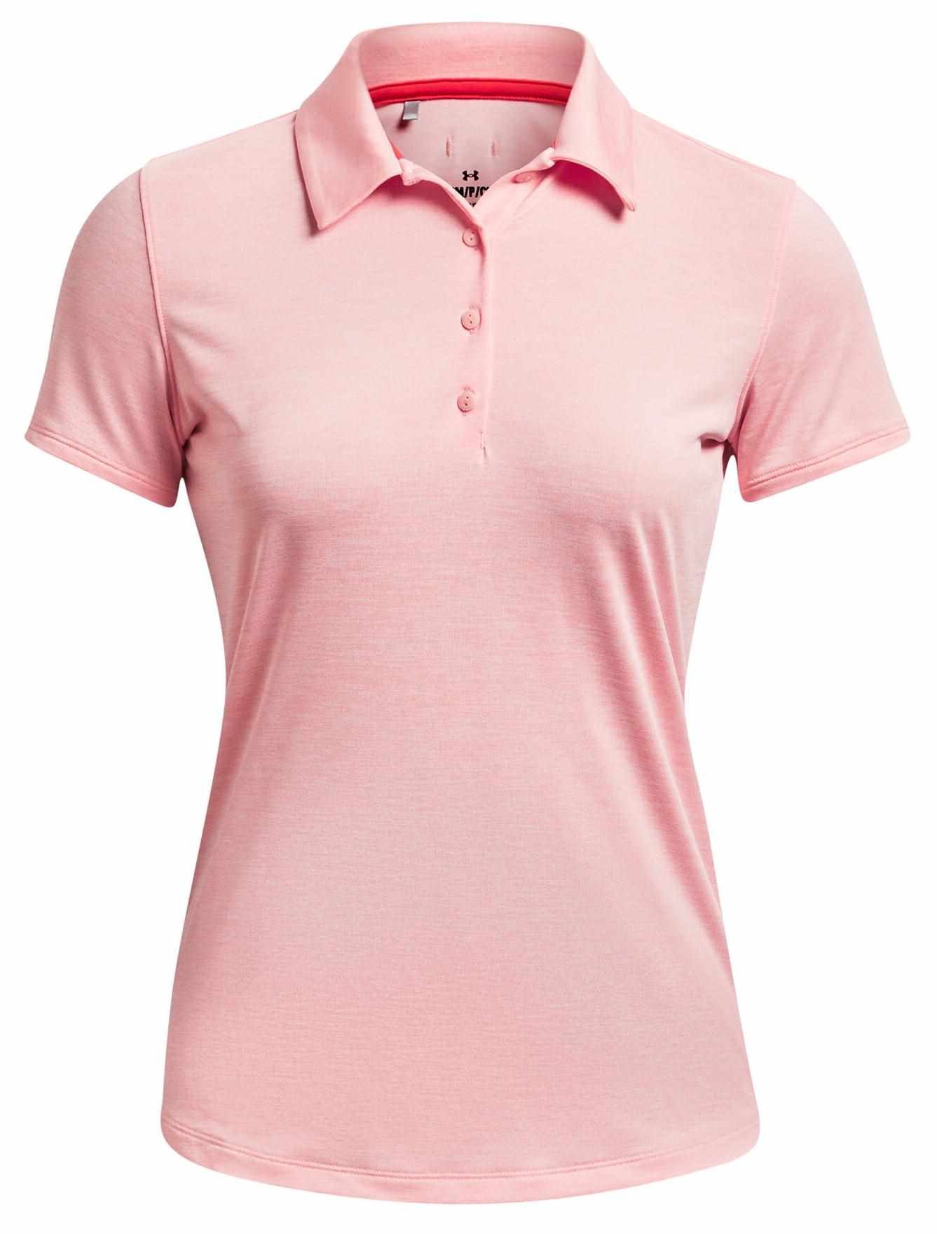 Under Armour Zinger Playoff polo da donna, pink fizz