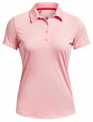 Under Armour Zinger Playoff polo da donna, pink fizz