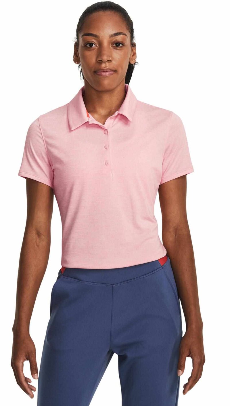 Under Armour Zinger Playoff polo da donna, pink fizz