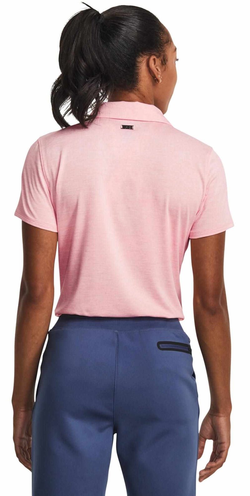 Under Armour Zinger Playoff polo da donna, pink fizz