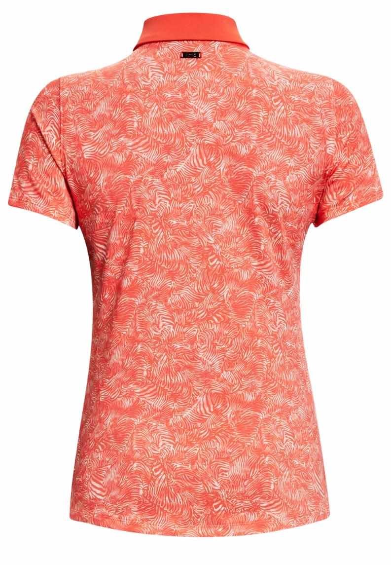 Under Armour Playoff polo da donna, venom red/beta