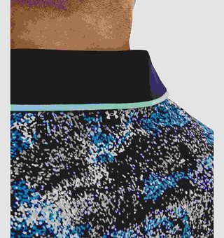 Under Armour Iso-Chill Edge polo da uomo, midnight navy/blizzard