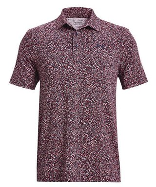 Under Armour Playoff 3.0 Printed polo da uomo, navy