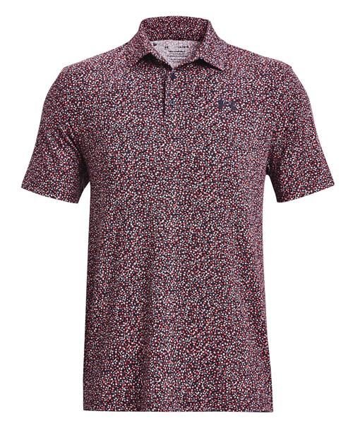 Under Armour Playoff 3.0 Printed polo da uomo, navy