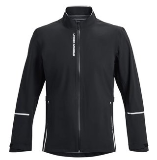 Under Armour Stormproof Cloudstrike giacca da uomo, nero/bianco
