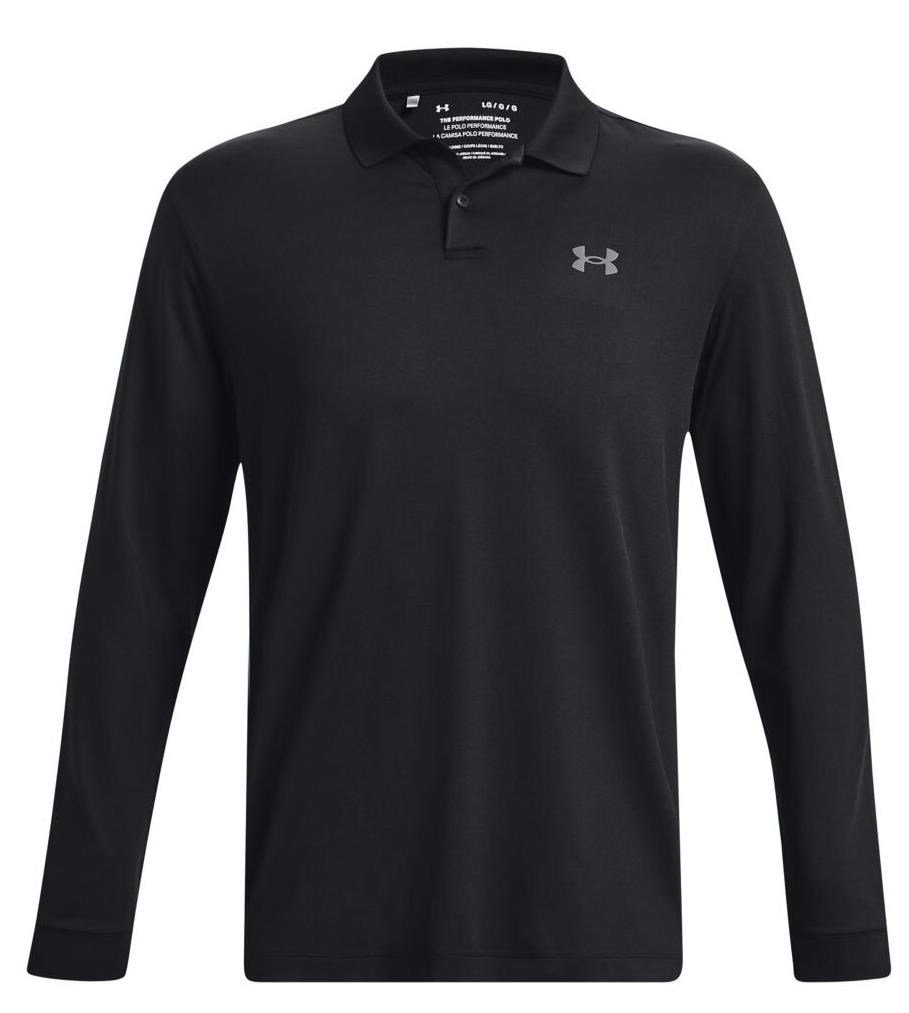 Under Armour Performance 3.0 maglia a maniche lunghe da uomo, nera