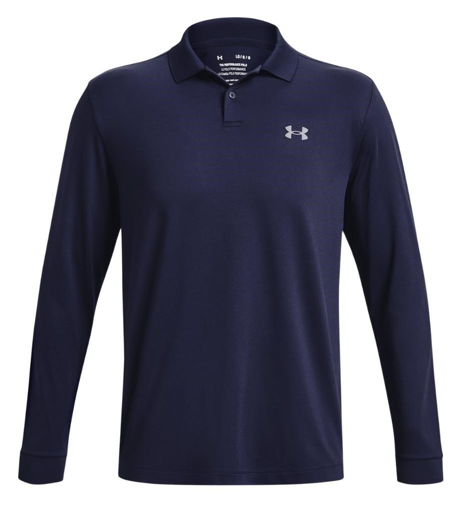 Under Armour Matchplay Long Sleeve maglia da uomo a maniche lunghe, navy