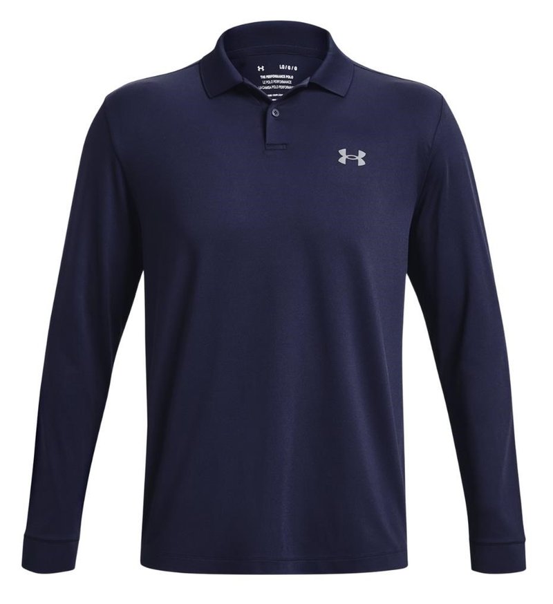 Under Armour Matchplay Long Sleeve maglia da uomo a maniche lunghe, navy
