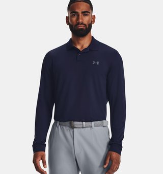 Under Armour Matchplay Long Sleeve maglia da uomo a maniche lunghe, navy