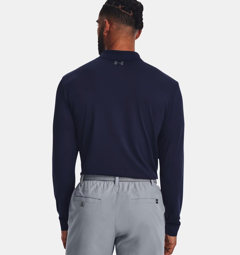 Under Armour Matchplay Long Sleeve maglia da uomo a maniche lunghe, navy