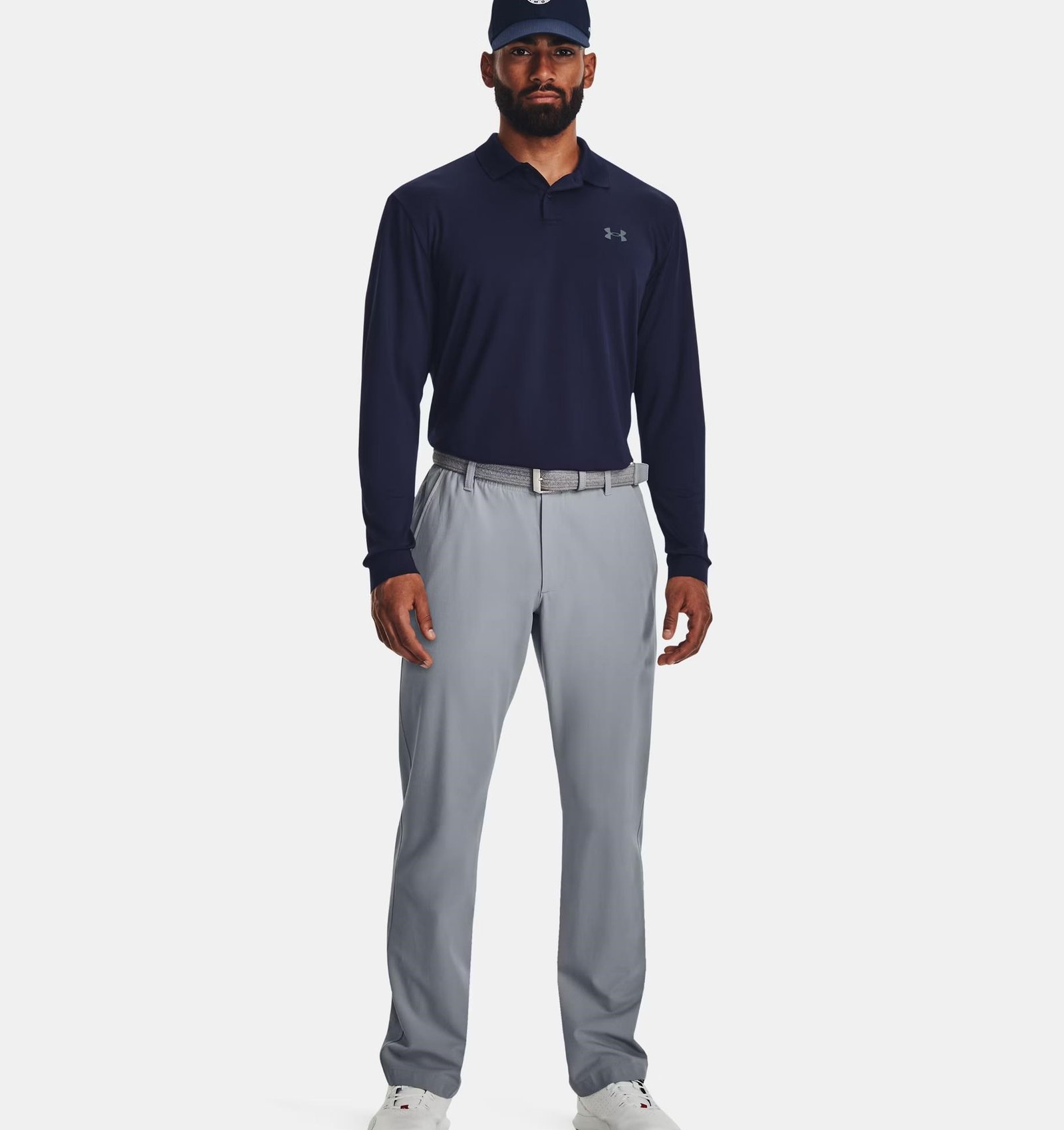 Under Armour Matchplay Long Sleeve maglia da uomo a maniche lunghe, navy