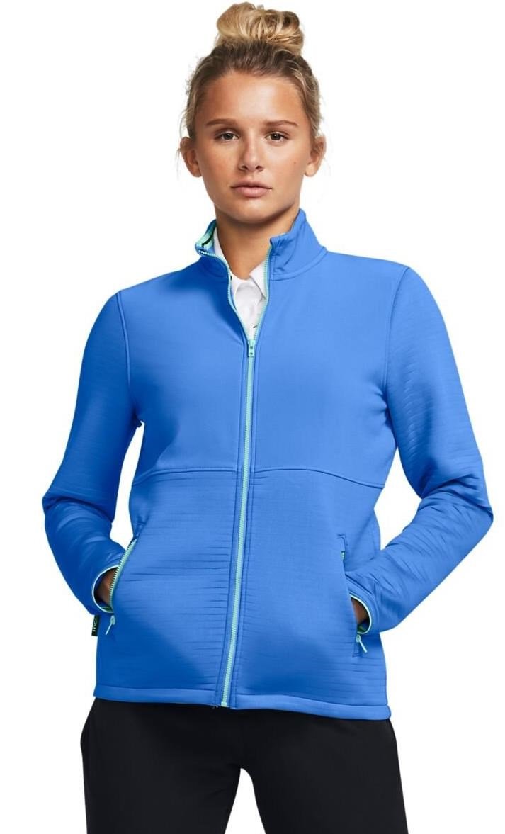 Under Armour Storm Daytona felpa donna, water/neo turquoise