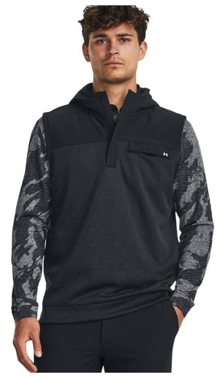 Under Armour Storm SweaterFleece gilet da uomo, nero