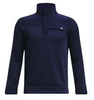 Under Armour Sweaterfleece 1/2 Zip junior felpa, navy