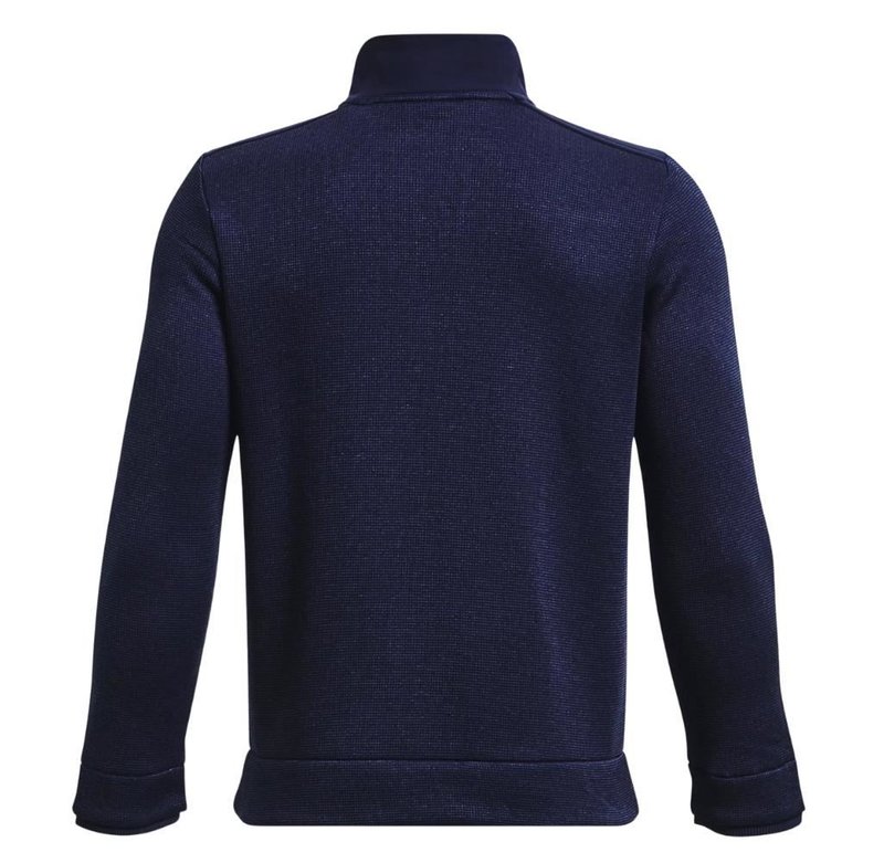 Under Armour Sweaterfleece 1/2 Zip junior felpa, navy