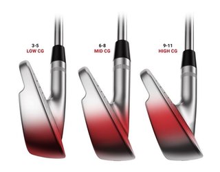 Callaway Apex MB 24 Chrome ferri da uomo, acciaio