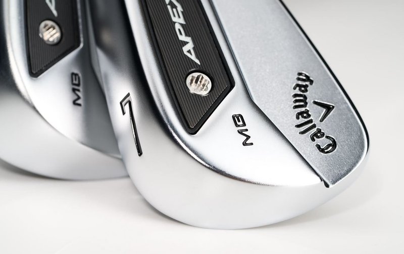 Callaway Apex MB 24 Chrome ferri da uomo, acciaio