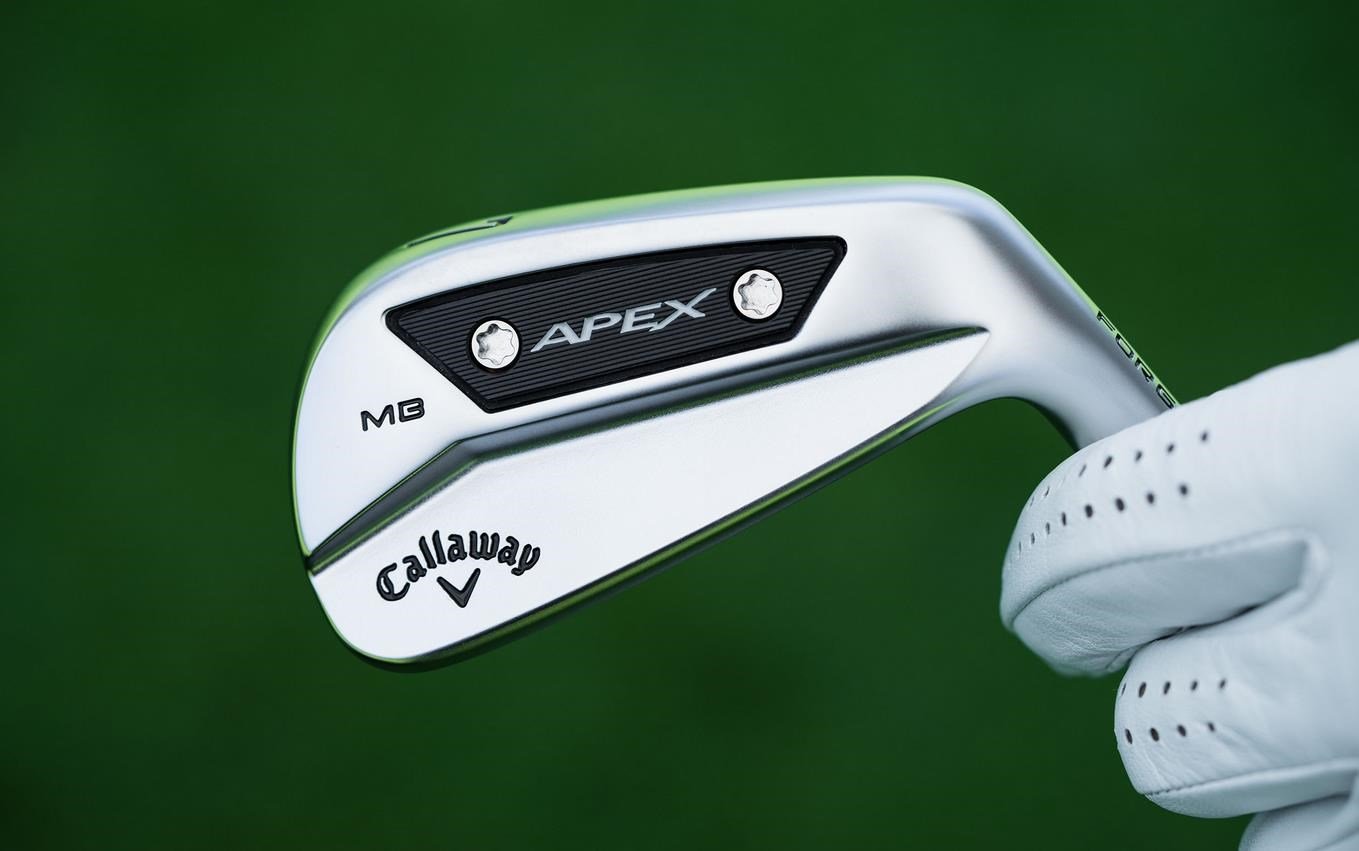 Callaway Apex MB 24 Chrome ferri da uomo, acciaio