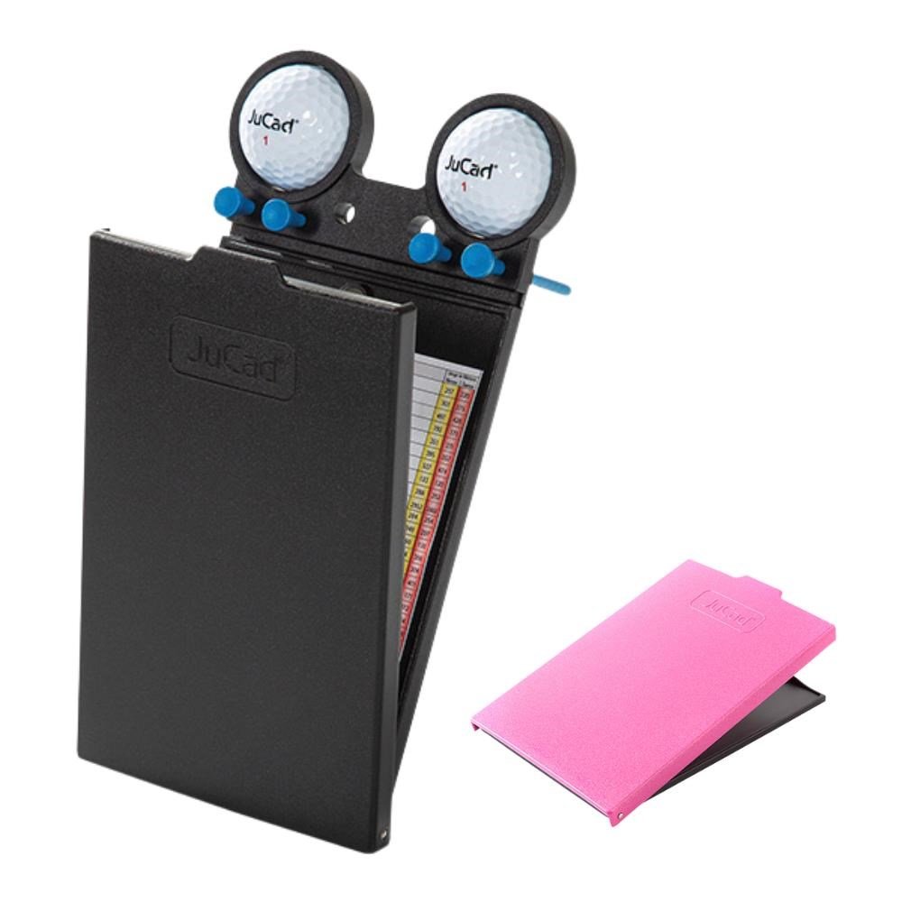JuCad GRP portasegnapunti, nero/rosa
