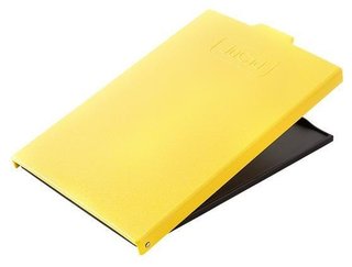 JuCad GRP portasegnapunti, titanio/giallo