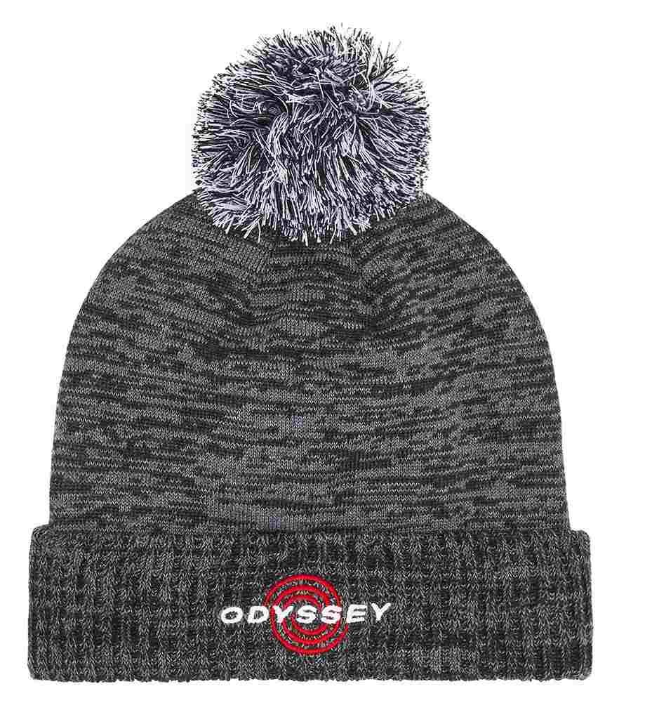 Callaway Pom beanie da uomo, nero