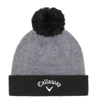 Callaway Pom berretto in lana da uomo, grigio/nero