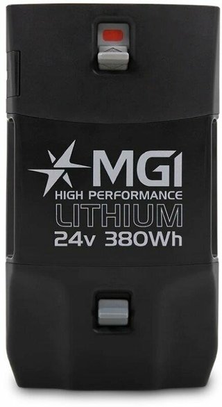 MGI AI Navigator GPS+ carrello elettrico, nero