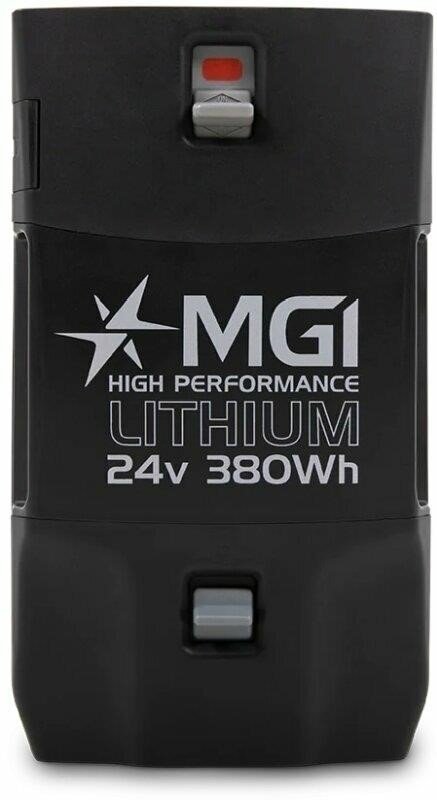 MGI AI Navigator GPS+ carrello elettrico, nero