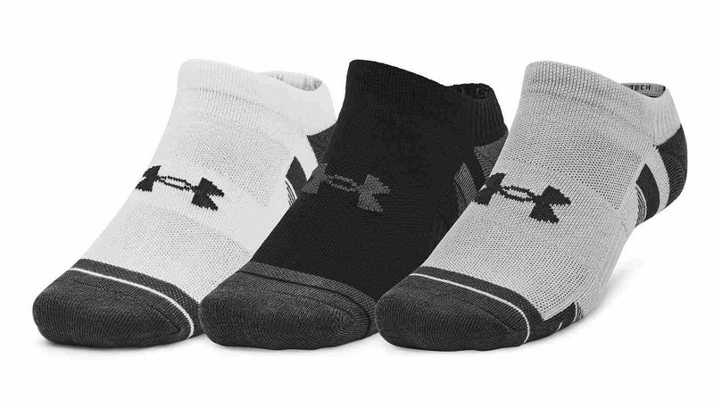 Under Armour Performance Tech calzini unisex (3 paia), mod gray