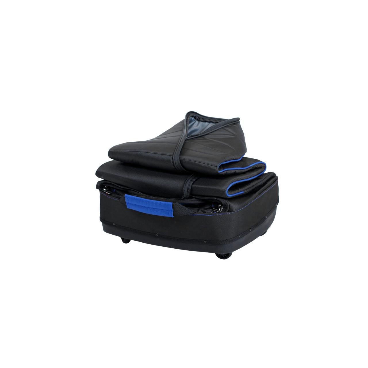 Bag Boy Freestyle travel bag, nero/royal