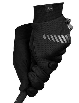 Callaway Thermal Grip guanti da golf donna (paio), nero