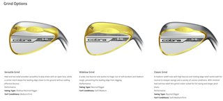 Cobra SNAKEBITE Silver Versatile wedge da uomo, acciaio