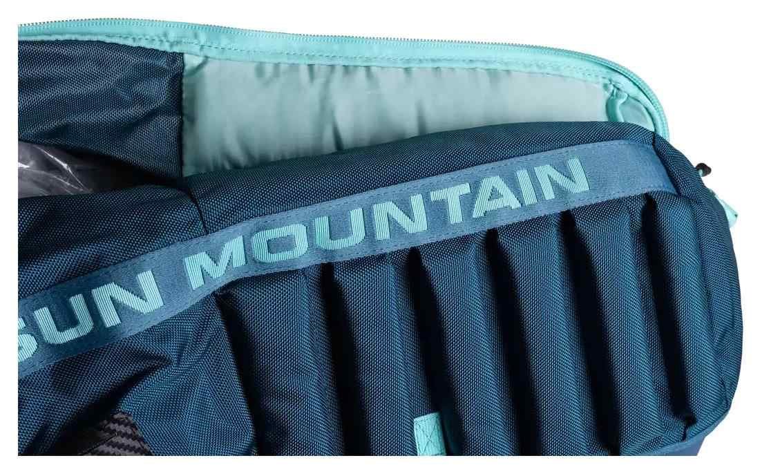 Sun Mountain Kube custodia da viaggio, blu/spruce/waterfall