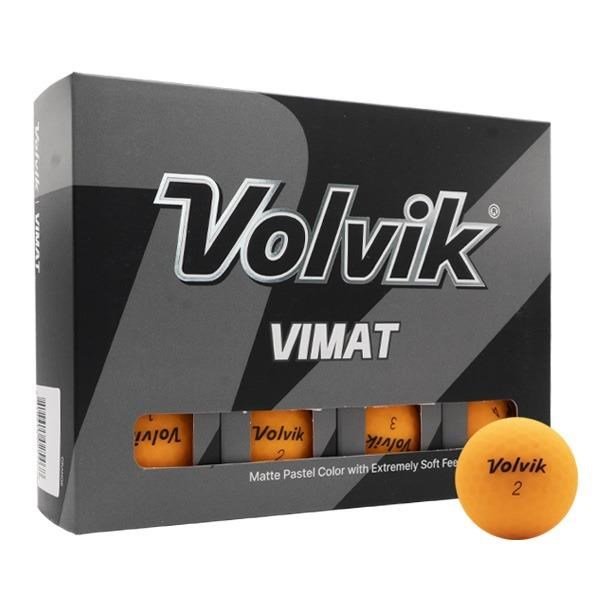 Volvik VIMAT palline da golf, arancioni