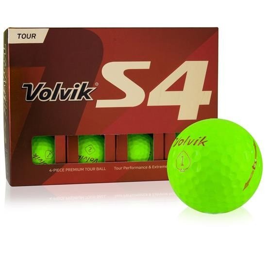 Volvik S4 palline da golf, verdi