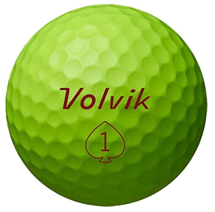 Volvik S4 palline da golf, verdi