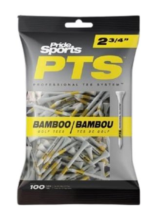 Pride Sports PTS Bamboo tee 69 mm (2 3/4"), 100 pezzi
