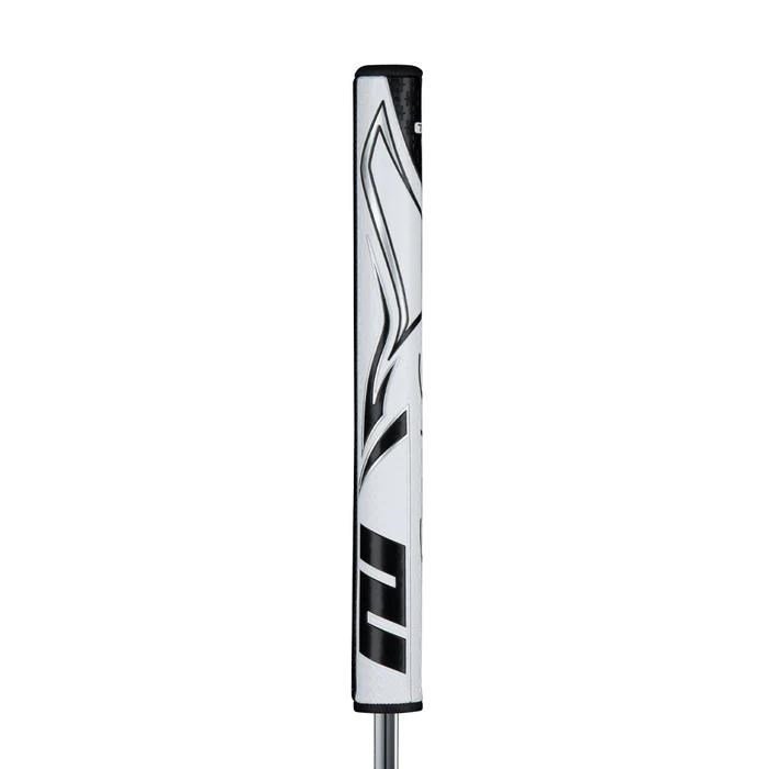 SuperStroke Zenergy Tour 2.0 putter grip, bianco/nero