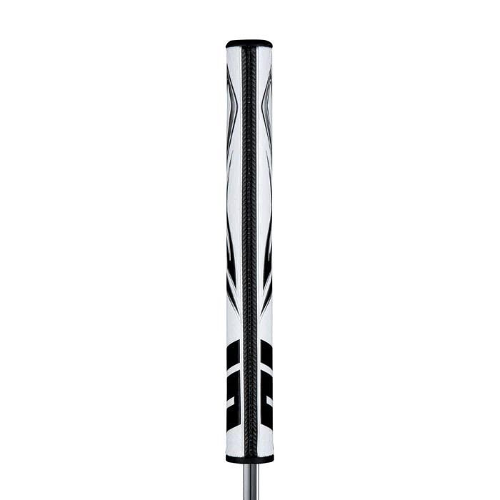 SuperStroke Zenergy Tour 2.0 putter grip, bianco/nero
