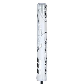 SuperStroke Zenergy Tour 3.0 grip per putter, bianco/argento